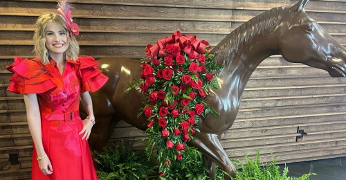 Anna Nicole Smith, Larry Birkhead’s daughter Dannielynn attends Kentucky Derby